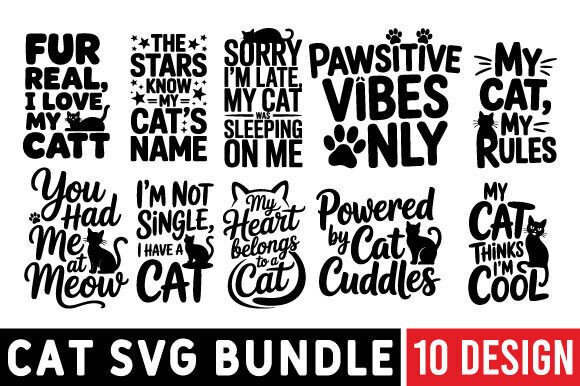 Cat SVG Design Bundle Review