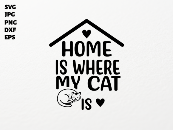 Cat SVG for Cricut Sublimation PNG