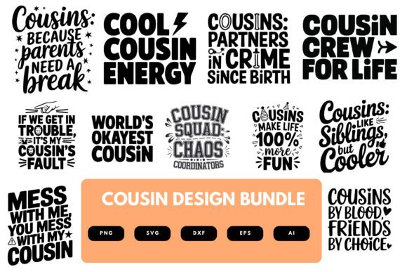 Cousin SVG Bundle Review