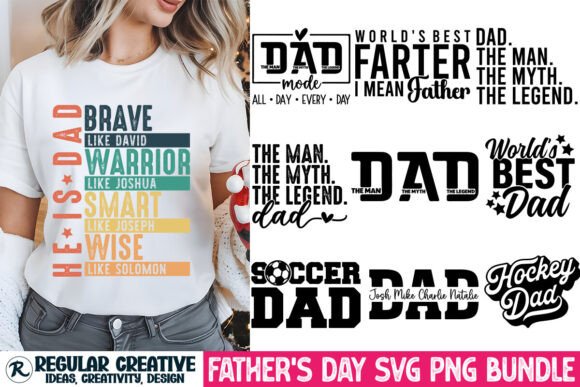 Father’s Day SVG PNG Bundle