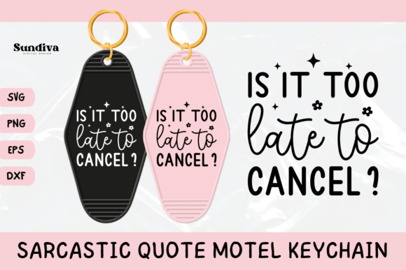 Funny Sarcastic Motel Keychain SVG 13