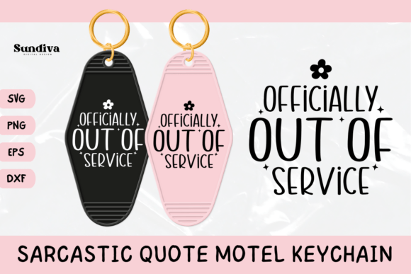 Funny Sarcastic Motel Keychain SVG 5