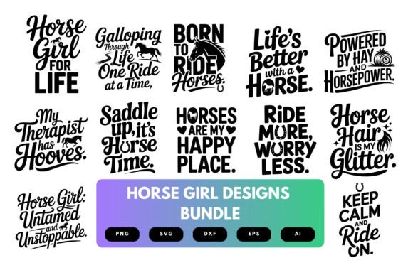 Horse Girl SVG Bundle Review