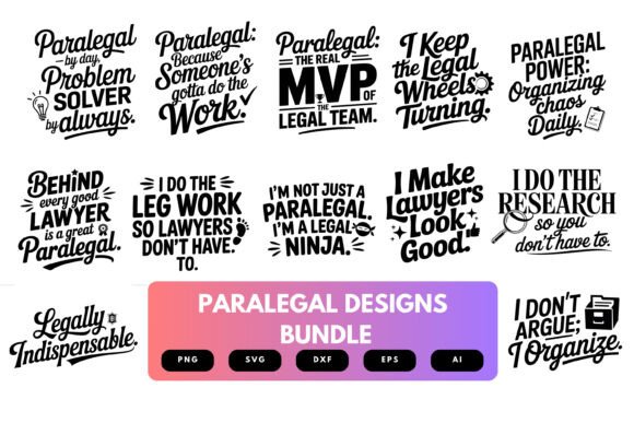 Paralegal SVG Bundle Review