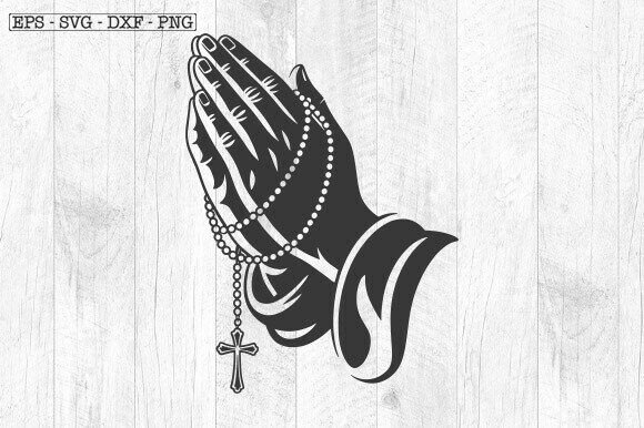 Praying Hands SVG, Religious SVG