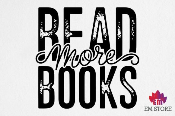 Read More Books - Book Lover SVG
