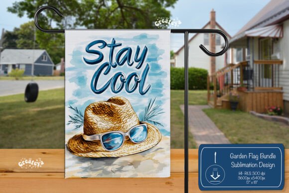 Summer Garden Flag Png Beach Quote Png