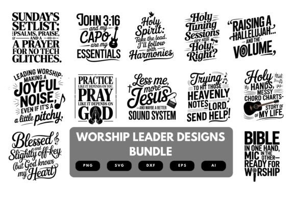 Worship Leader SVG Bundle Review